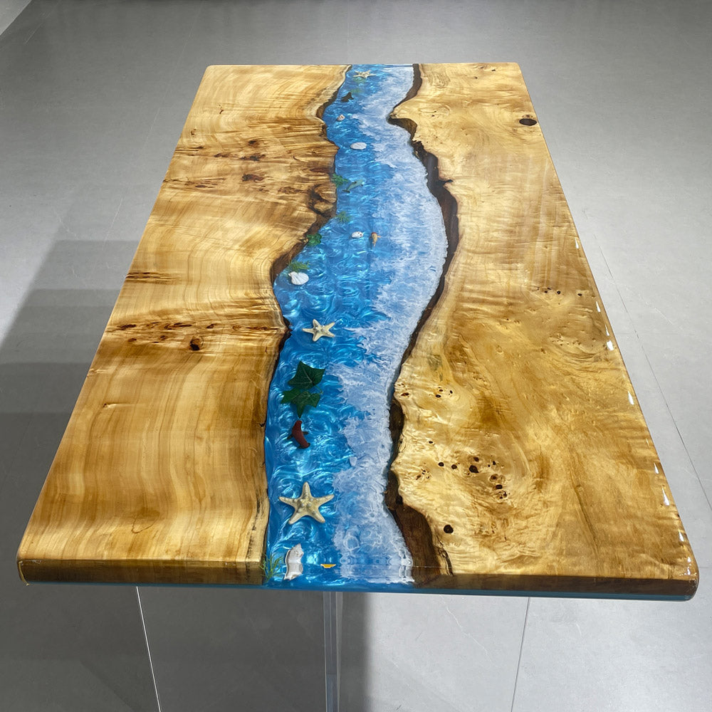 luxury-golden-camphor-wood-epoxy-table-san-diego