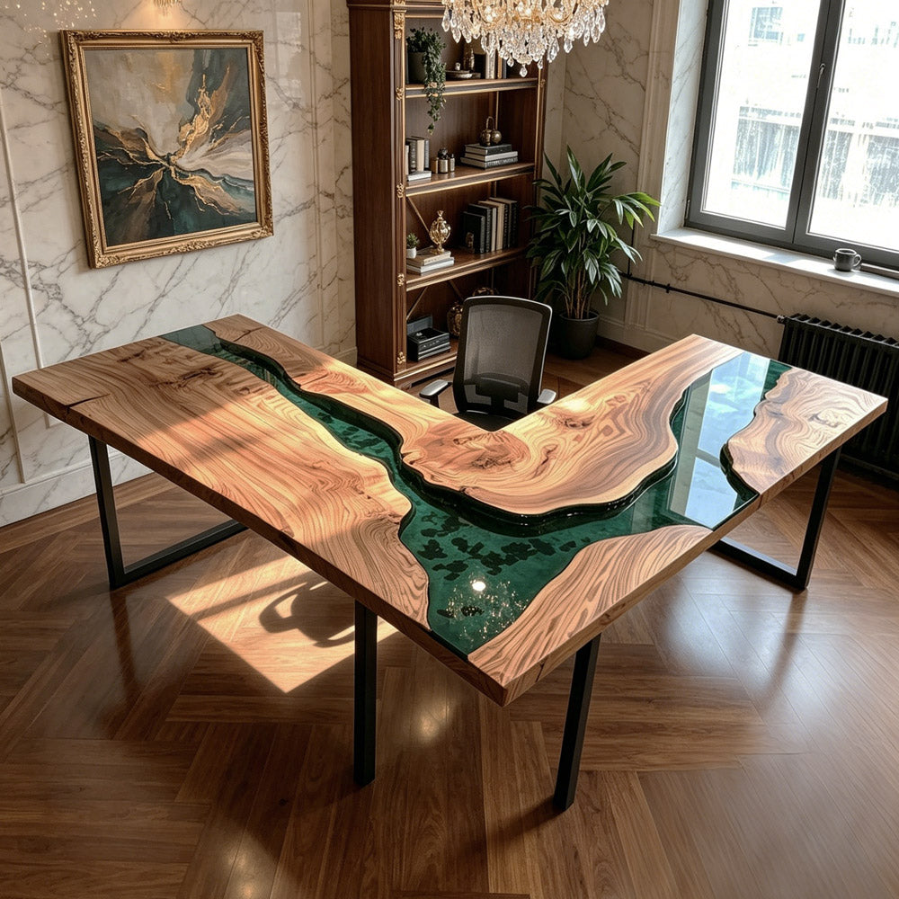 olive-green-resin-river-table-nyc-workspace