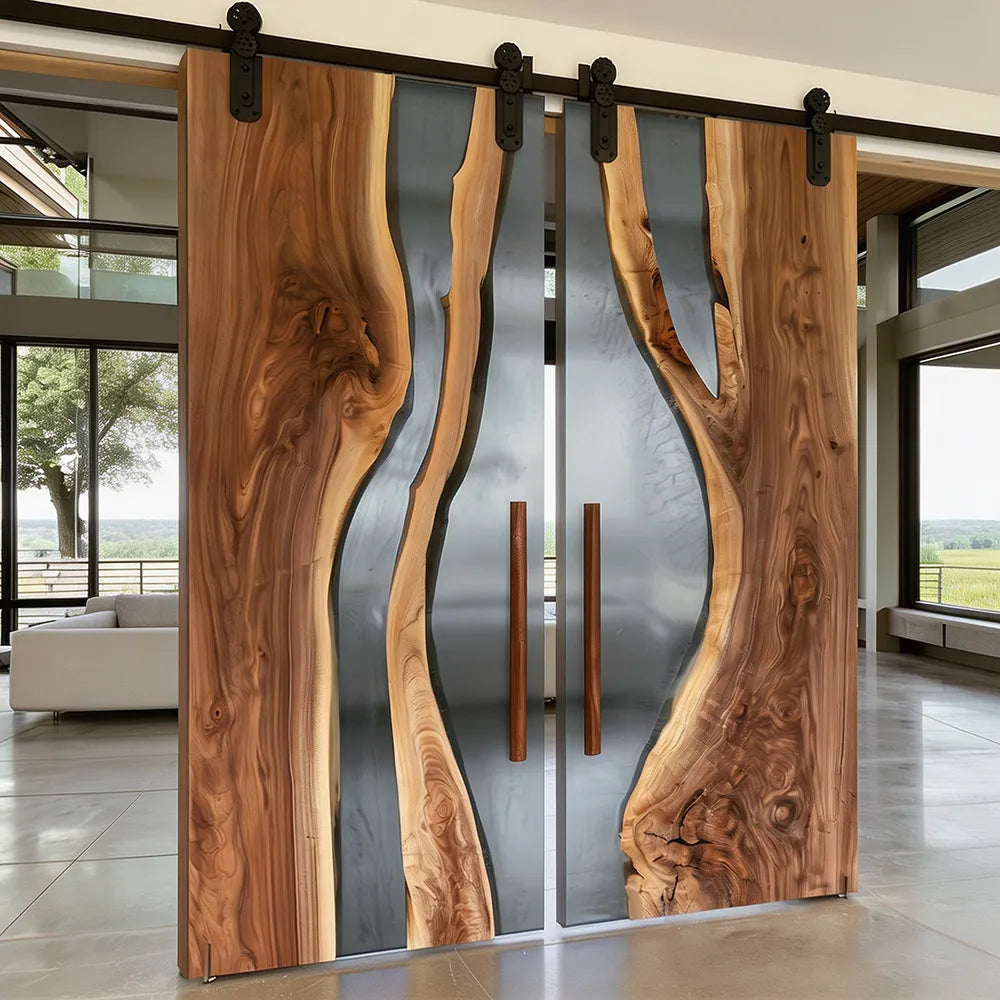 walnut-black-epoxy-entrance-door