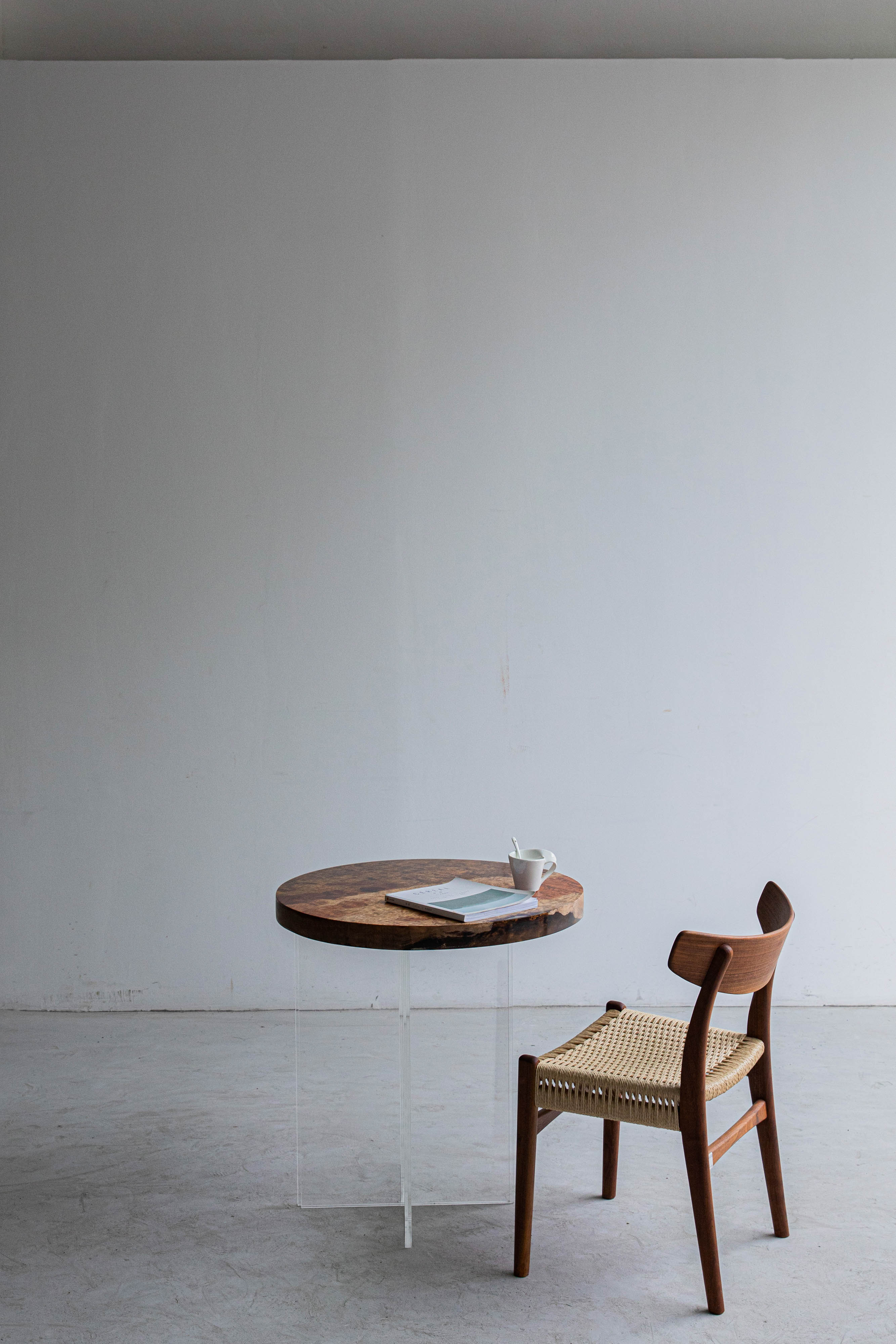 KAZANA Home Wooden Epoxy Coffee Table BE70-5.3